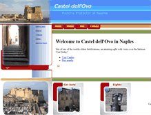 Tablet Screenshot of castel-dell-ovo.com